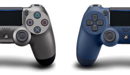New PS4 Controller Colors Midnight Blue and Steel Black